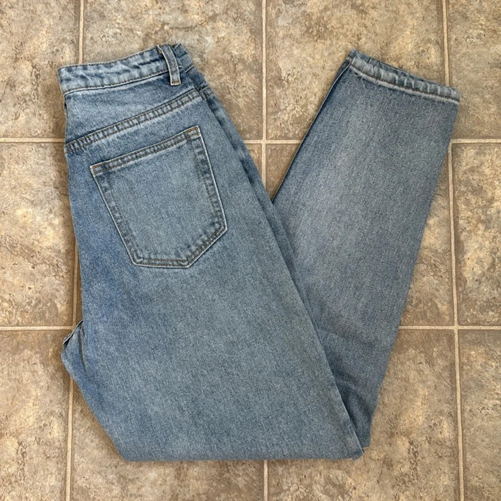 PrettyLittleThing Mom Distressed Ripped Jeans size 0 - Picture 14 of 14